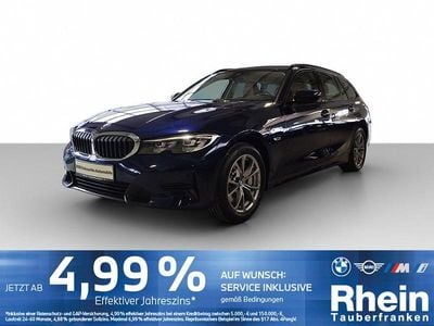 Blau Gebraucht 2022 BMW 330e Sport Line Limousine | 27.440 € (Fairer Preis)