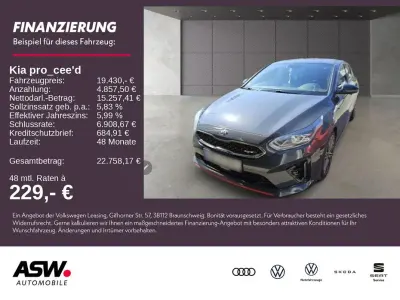 Gebraucht Kia ProCeed GT GT 204 PS (150 kW) 2021 Pentametal met. Kleinwagen