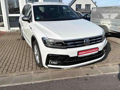 Gebraucht VW Tiguan Allspace Highline 239 PS (175 kW) 2019 Pure white SUV
