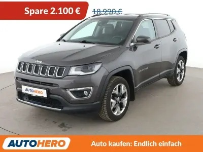 Gebraucht Jeep Compass Limited 170 PS (125 kW) 2020 Grau SUV