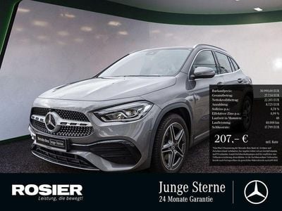 Gebraucht Mercedes GLA200 AMG line 163 PS (119 kW) 2022 Grau / mountaingrau SUV