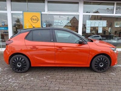 Usata Opel Corsa-e Edition 100 kW (136 CV) 2021 Arancione Utilitaria