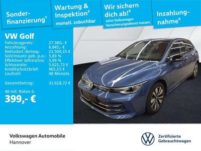 Gebraucht VW Golf VIII Goal 150 PS (110 kW) 2025 Anemonenblau metallic Limousine