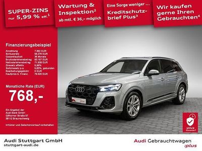 Gebraucht Audi Q7 S-Line 394 PS (289 kW) 2024 Satellitsilber metallic SUV