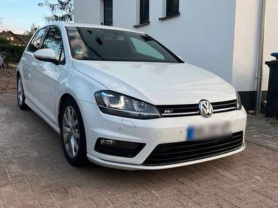 Gebraucht VW Golf VII R-line 150 PS (110 kW) 2014 Weiß Kombi