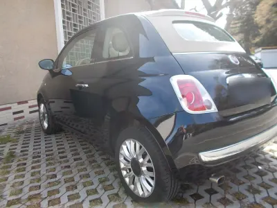 Brugt Fiat 500C 69 HK (50 kW) 2015 Sort Cabriolet
