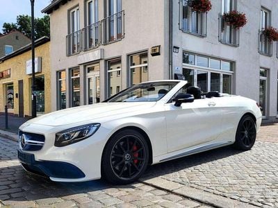 Gebraucht Mercedes S63 AMG AMG 585 PS (430 kW) 2017 Diamantweiss Cabrio
