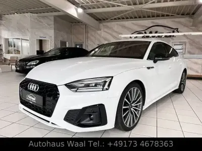 Gebraucht Audi A5 Sportback S-Line 204 PS (150 kW) 2021 Weiß Kleinwagen