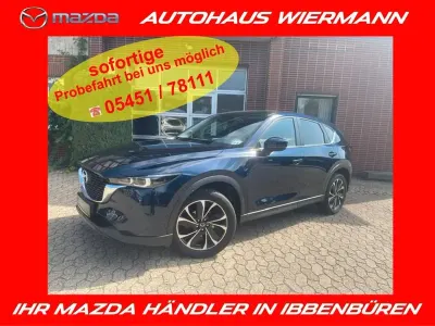 Gebraucht Mazda CX-5 Ad'Vantage 194 PS (142 kW) 2022 Blau SUV