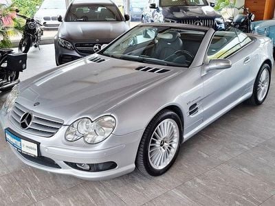 Second-hand Mercedes SL55 AMG AMG 500 CP (367 kW) 2005 Argintiu Cabrio