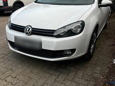 Gebraucht VW Golf VI 80 PS (58 kW) 2009 Weiß Kleinwagen