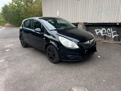 Gebraucht Opel Corsa 80 PS (58 kW) 2007 Schwarz Kleinwagen