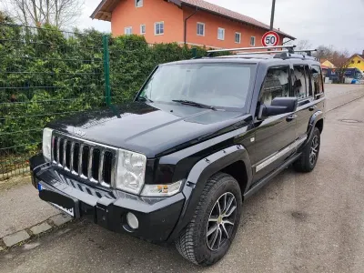 Käytetty Jeep Commander Limited 218 HP (160 kW) 2006 Musta Katumaasturi