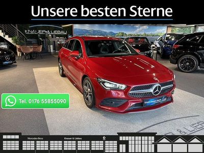 Rot Gebraucht 2021 Mercedes CLA220 AMG Limousine | 27.660 € (Fairer Preis)