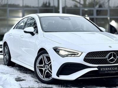 Polarweiss unilack Gebraucht 2024 Mercedes CLA200 AMG line Coupé | 33.900 € (Guter Preis)