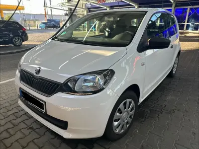Gebraucht Skoda Citigo Active 60 PS (44 kW) 2015 Weiß Kleinwagen