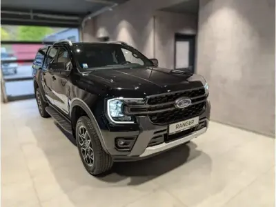 Ny Ford Ranger Wildtrack 205 HK (150 kW) 2026 Sort Pickup / Ladvogn