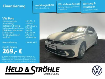 Gebraucht VW Polo Style 95 PS (69 kW) 2022 Weiß Kleinwagen