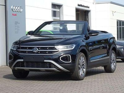 Gebraucht VW T-Roc Cabriolet 150 PS (110 kW) 2025 Schwarz Cabrio