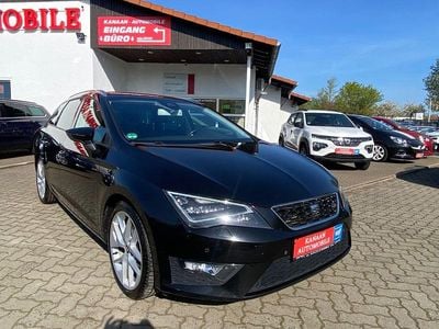 Usata Seat Leon ST FR 150 CV (110 kW) 2016 Nero Station wagon