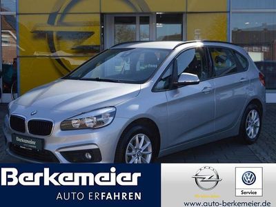 Gebraucht BMW 216 Active Tourer Advantage 102 PS (75 kW) 2017 Silber Van / Kleinbus