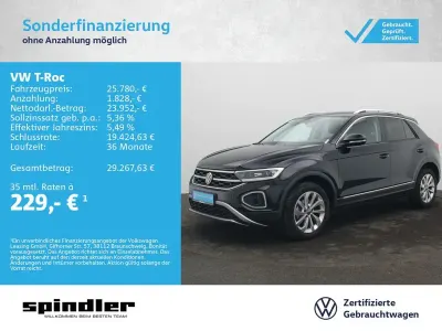 Gebraucht VW T-Roc Style 150 PS (110 kW) 2025 Deep black perleffekt SUV