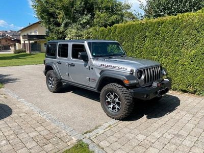 Gebraucht Jeep Wrangler Rubicon 272 PS (200 kW) 2021 Silber SUV