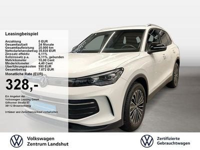 Pure white Gebraucht 2025 VW Tiguan Goal SUV | 36.820 € (Guter Preis)