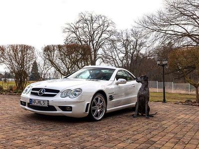 Gebraucht Mercedes SL55 AMG AMG 500 PS (367 kW) 2001 Weiß Cabrio