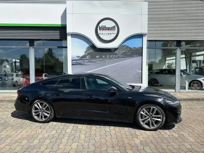 Gebraucht Audi A7 Sportback S-Line 299 PS (219 kW) 2021 Schwarz Kleinwagen