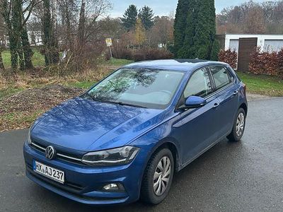 Gebraucht VW Polo Comfortline 95 PS (69 kW) 2021 Blau Kleinwagen