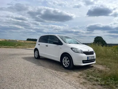 Gebraucht Skoda Citigo Ambition 60 PS (44 kW) 2017 Weiß Kleinwagen