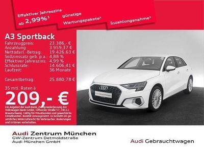 Gebraucht Audi A3 Advanced 110 PS (80 kW) 2024 Ibisweiß Limousine