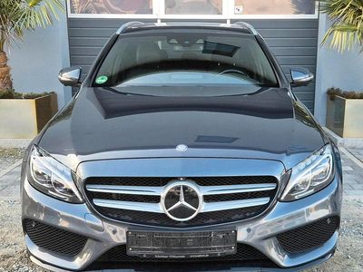Usata Mercedes C250 AMG line 204 CV (150 kW) 2015 Grigio Station wagon
