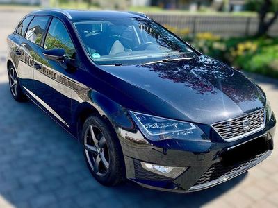 Usata Seat Leon ST FR 150 CV (110 kW) 2015 Nero Station wagon