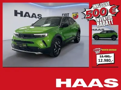 Gebraucht Opel Mokka Elegance 101 PS (74 kW) 2022 Matcha green/ikone gruen SUV