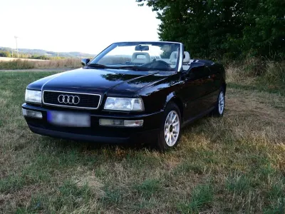 Gebraucht Audi 80 118 PS (86 kW) 1993 Schwarz Cabrio
