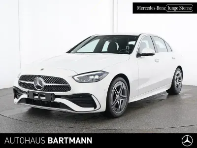 Gebraucht Mercedes C200 AMG 204 PS (150 kW) 2025 Polarweiß uni Limousine