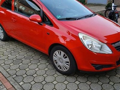 Gebraucht Opel Corsa 60 PS (44 kW) 2008 Rot Kleinwagen