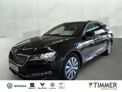 Gebraucht Skoda Superb Style 150 PS (110 kW) 2022 Schwarz Kombi