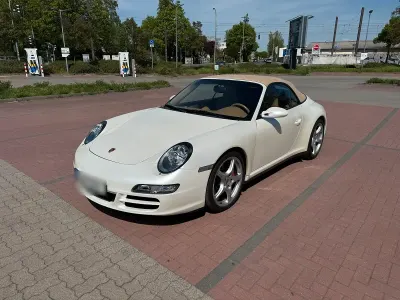 Occasion Porsche 997 355 PK (261 kW) 2006 Wit Cabriolet