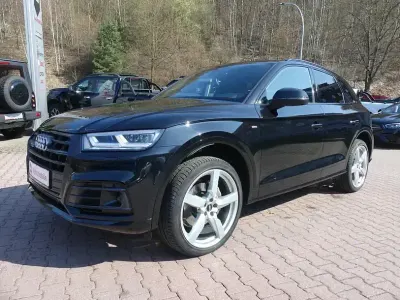 Używany Audi Q5 S-Line 190 KM (139 kW) 2019 Czarny SUV