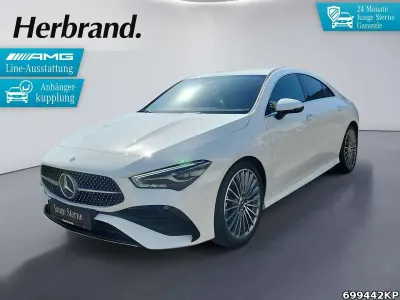 Gebraucht Mercedes CLA200 AMG 163 PS (119 kW) 2025 Unilack polarweiß Coupé