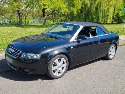 Occasion Audi A4 Cabriolet 170 ch (125 kW) 2002 Noir Cabriolet