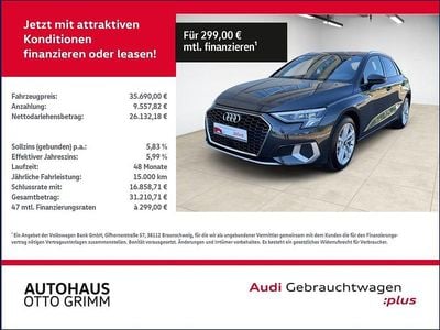 Grau Gebraucht 2024 Audi A3 Sportback e-tron Advanced Kleinwagen | 35.689 € (Teuer)