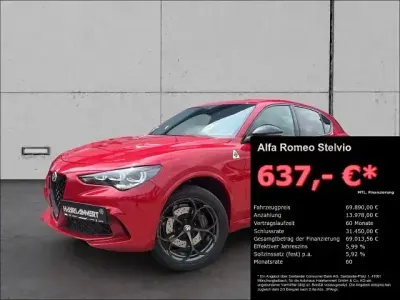 Gebraucht Alfa Romeo Stelvio Quadrifoglio 520 PS (382 kW) 2024 Rot SUV