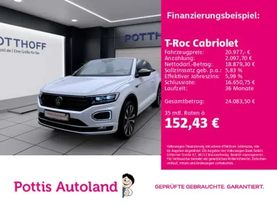 Gebraucht VW T-Roc R-line 150 PS (110 kW) 2021 Pure white SUV