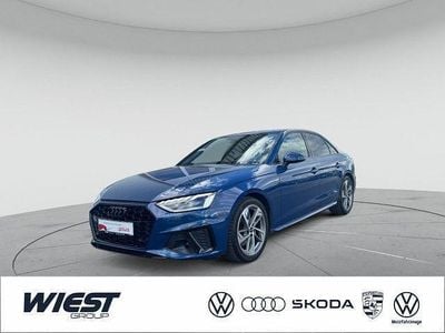 Second-hand Audi A4 S-Line 150 CP (110 kW) 2024 Albastru Berlinǎ