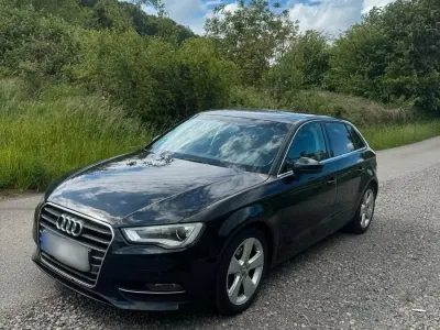 Używany Audi A3 Ambition 150 KM (110 kW) 2013 Czarny Sedan/Limuzyna