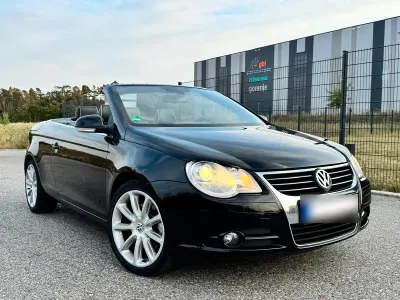 Gebraucht VW Eos 140 PS (102 kW) 2007 Schwarz Cabrio